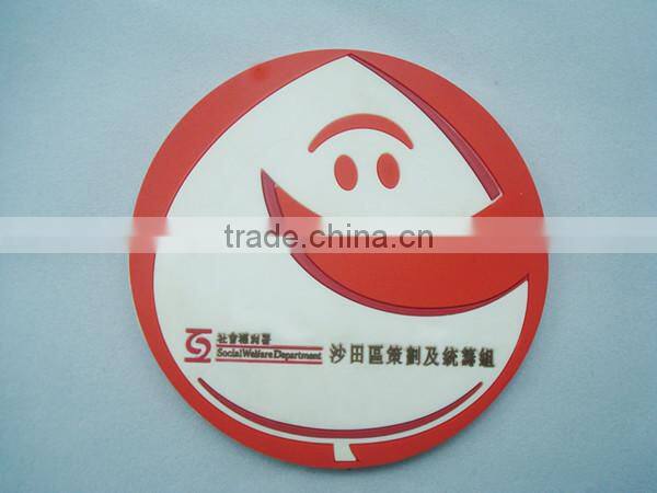high quality Silicone coaster, soft PVC coaster, promotional gift