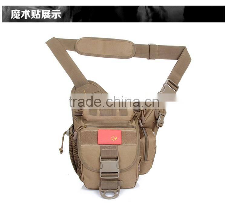 Burly camouflage military messenger bag digital camouflage