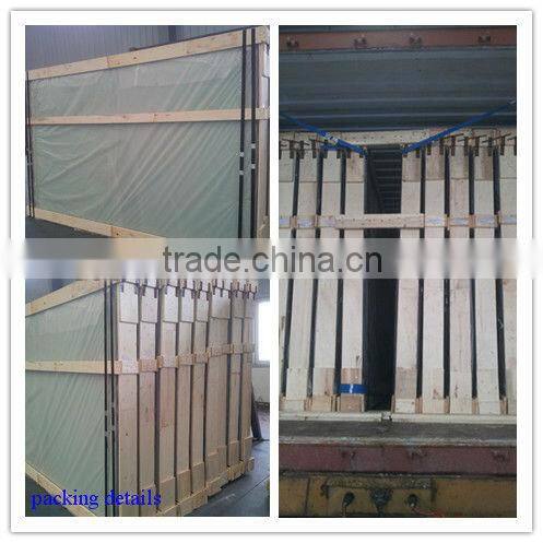 6.38mm milk white laminated glass