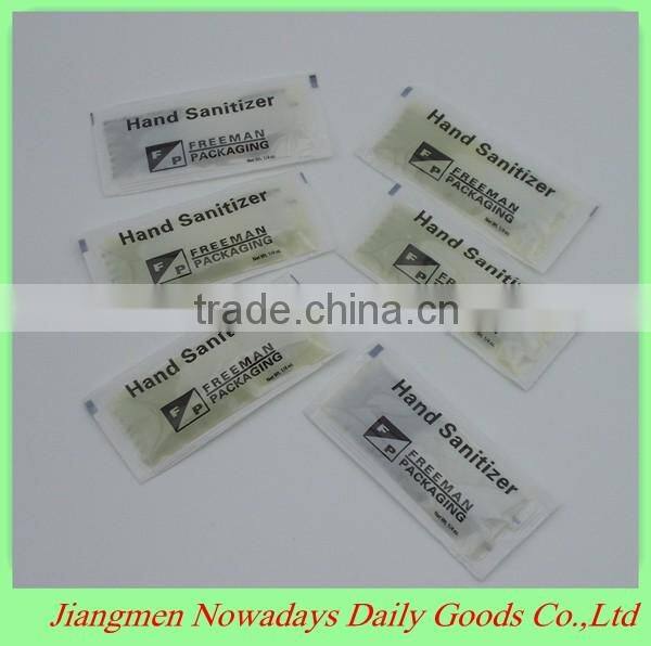 Waterless purell instant acohol based hand sanitizer gel bag with MSDS