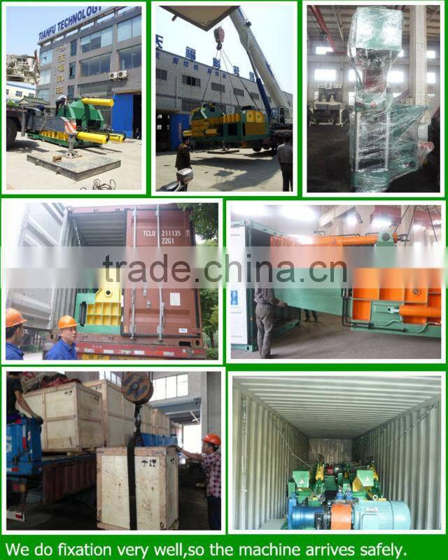 YQD-2500 New arrival factory price automatic hydraulic old car press scrap car baler CE