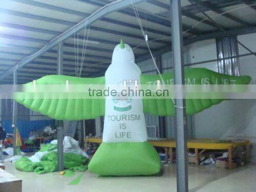 Double Inflatable Dolphin Carton Model for Advertising