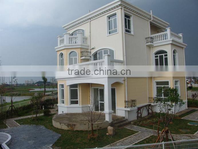 light steel structure prefabricated house/villa