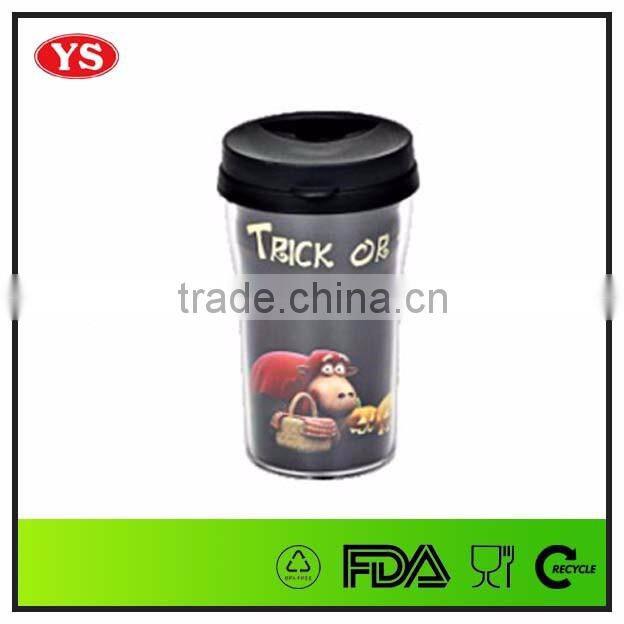 10oz DIY paper insert kids plastic travel mug