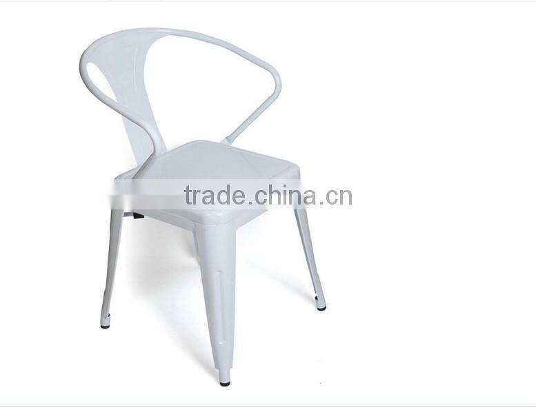 Dining Room Stackable Metal Chair