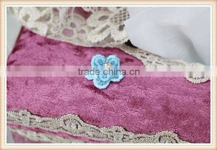 Beautiful single doll bear car tissue box