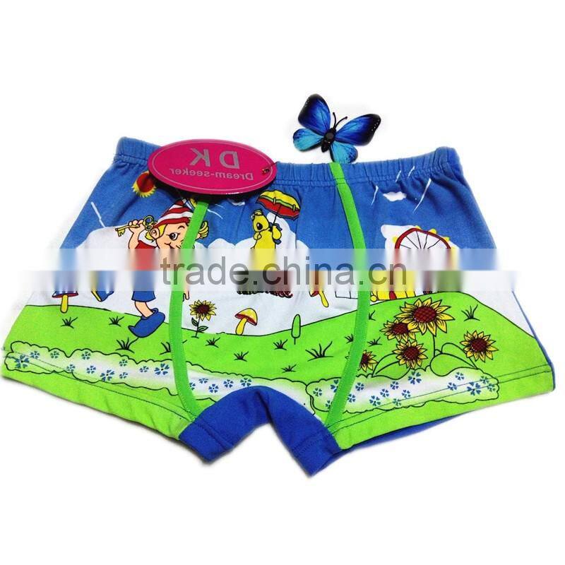 Custom Nice Classic 95%modal Kids Underpants knitted Lovely Children Underwear
