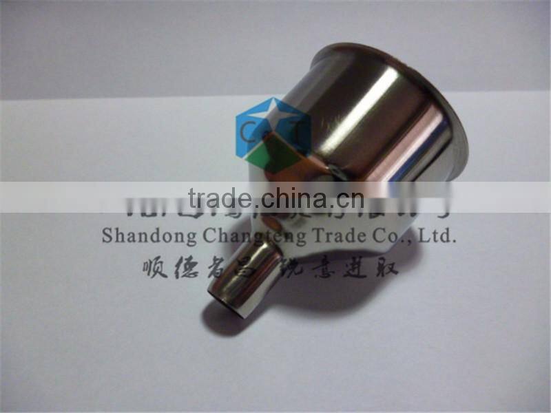 10g/piece Water Bottle Funnel Proboscis Wine Funnel Stainless Steel Hip Flask Funnel