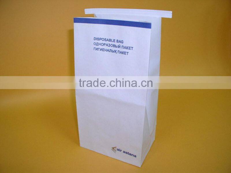 sick bag/vomit bag/sickness bag