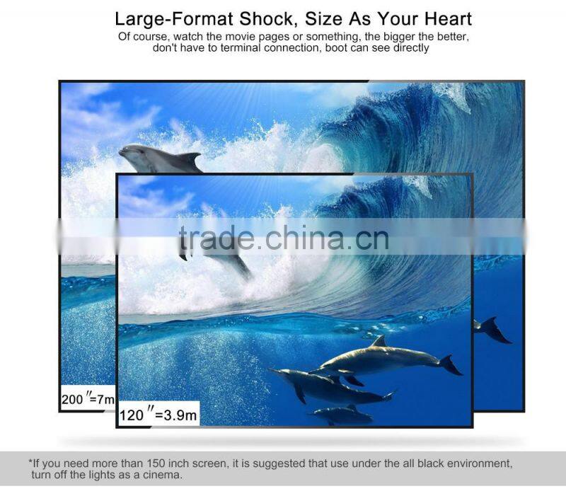 Cheap price HD projector home theater projector support Android WIFI with 3000 Lumens