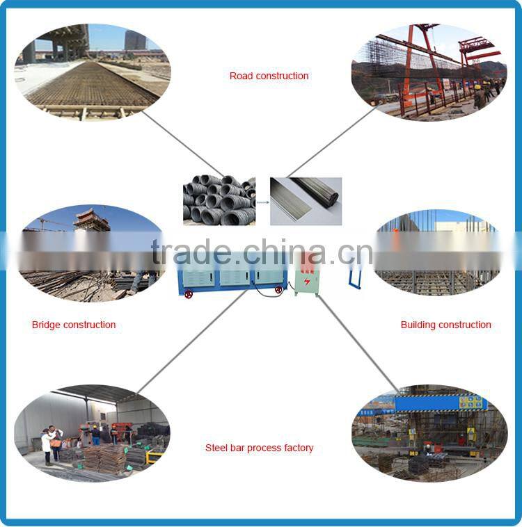 4mm-14mm automatic steel wire straightening and cutting machine manufacturer