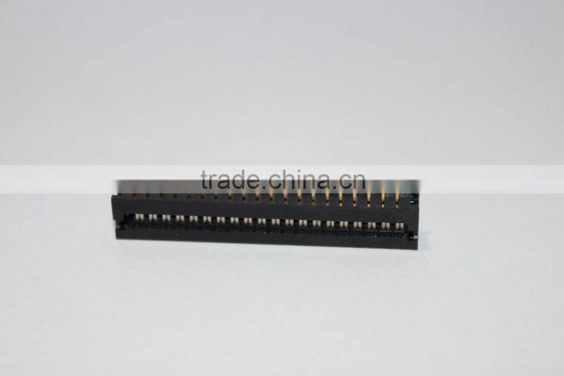 DIP Plug Connector 2.54mm flat cable black 6~60pin