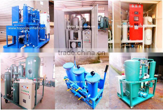 Specially designed used fire resistant oil recycling plant/TYF vacuum fire-resistant fluid regeneration machine