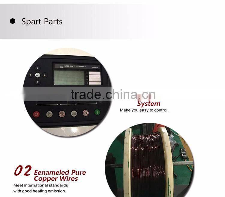 Durable 180kw SD227 diesel jenerator set, 225kva generator electric power engine by Shendong