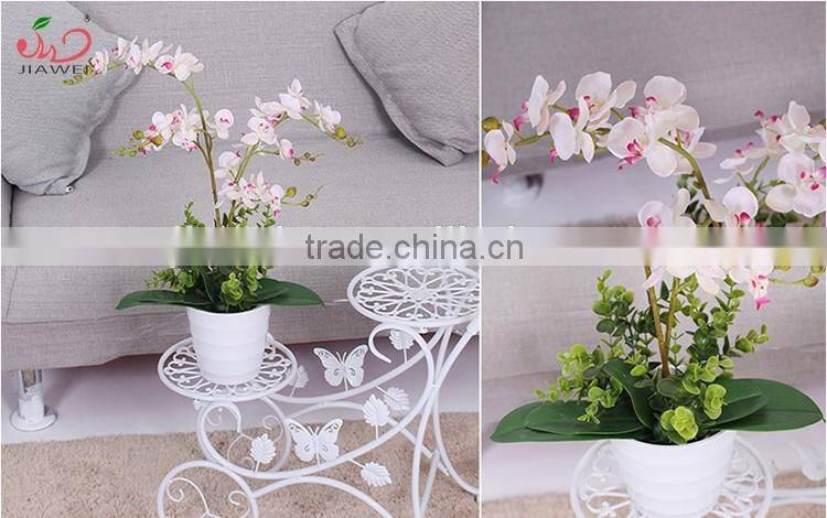 Yiwu factory decorative artificial orchid flower wholesale artificial plant