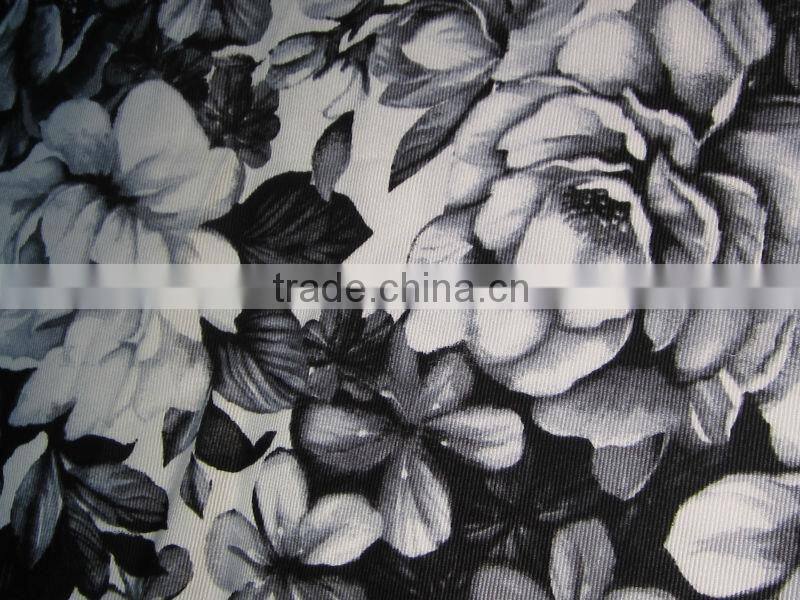 High quality spandex twill custom printed cotton fabric wholesale
