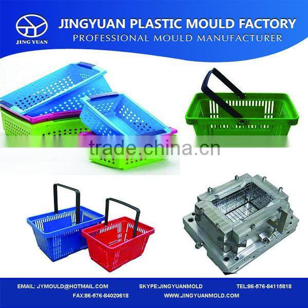 Durable Plastic Injection Fruits Storage Basket Mould Manufacturer/Plastic Injection Fruit & Grocery Storage Basket Mold supply