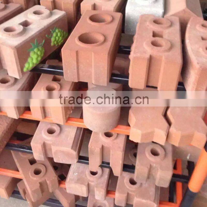 clay manual soil brick machine