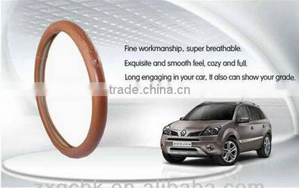 Car Accessories Auto PU Leather Steering Wheel Cover for Cars