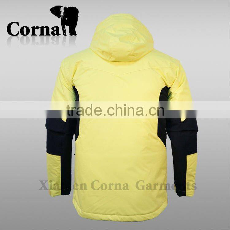 men's waterproof crane snow ski wear outdoor jacket