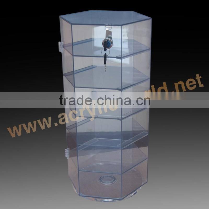 Acrylic novelty toy display showcase