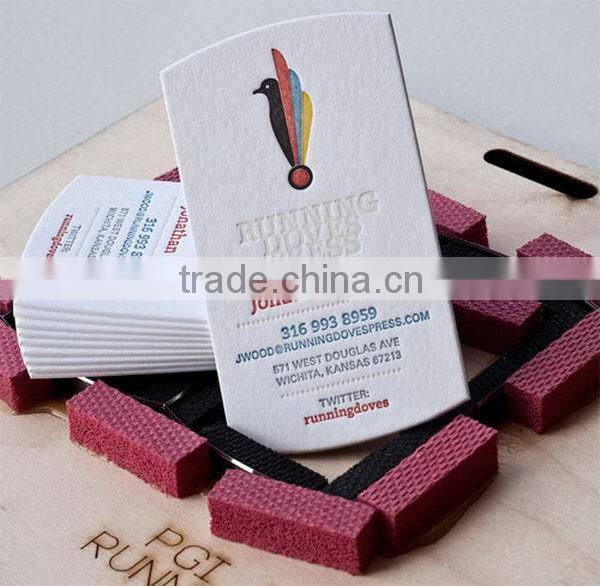 Special newest gold leaf business cards