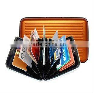 Mini Pocket Waterproof Business ID Credit Card Wallet Holder Aluminum Case Box