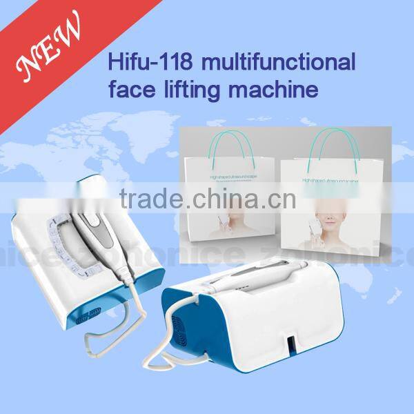 HF-118 High frequency HIFU for anti aging wrinkle beauty machine