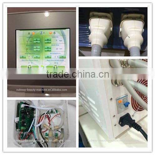 6 lipo pads two cryo handles cryolipolysis/cryotherapy equipment