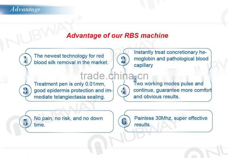 8.4 Inch Touch Screen Vascular Removal /high Frequency Spider Vein Removal Machine