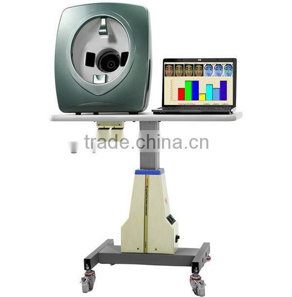 Portable skin scope spectrum skin scanner analyzer machine/with CEdigital skin analyzer
