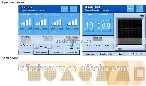 usa TUBE fractional co2 laser scar wrinkle removal machine vaginal laser beauty salon equipment supplier