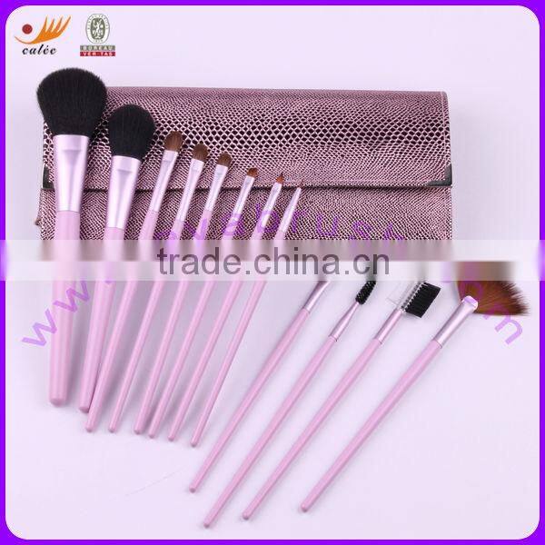 12pcs makeup tool brush set with bag