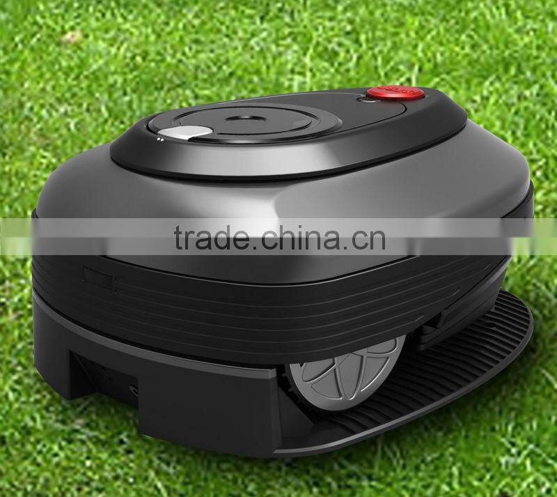Robot gas lawn mower