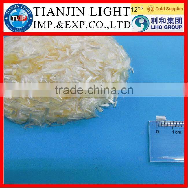 100% compostable PLA short cut fiber