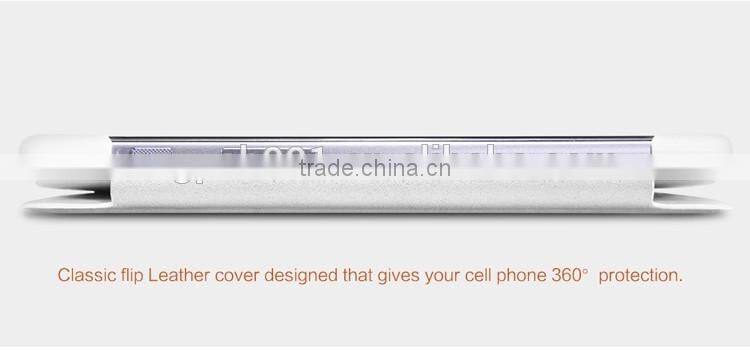 Quality Flip Leather Case For ONEPLUS 3 A3000, NILLKIN Qin PU flip leather phone Case BUSINESS CARD CASE CLASSIC RESTRO