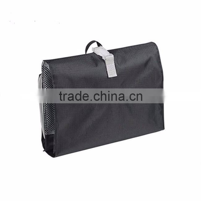Nylon Unisex Hanging Toiletry Travel Kit hanging toiletry bag