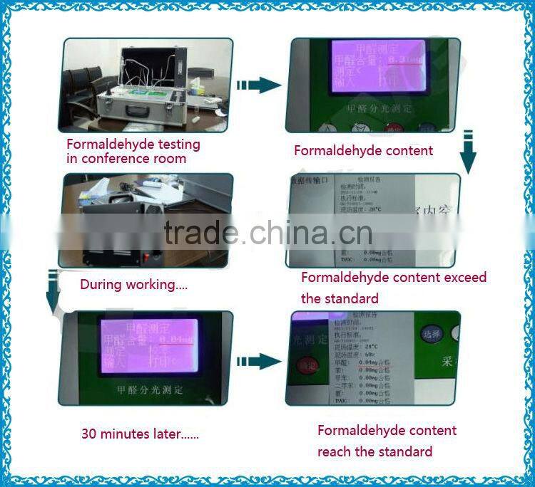 High efficiency 3G portable ozone air purifier for car/summer houses