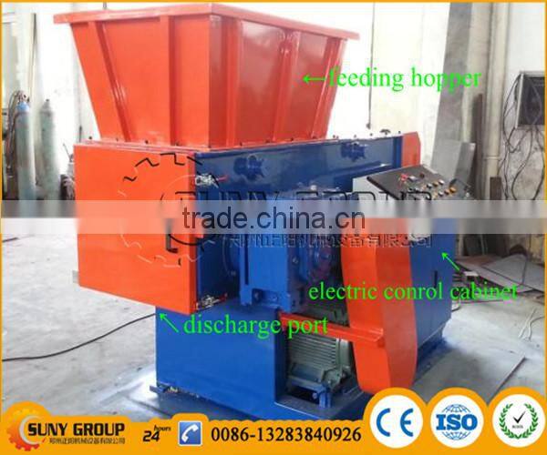 New Design Double Shaft Car Engines Shredding Machine Price