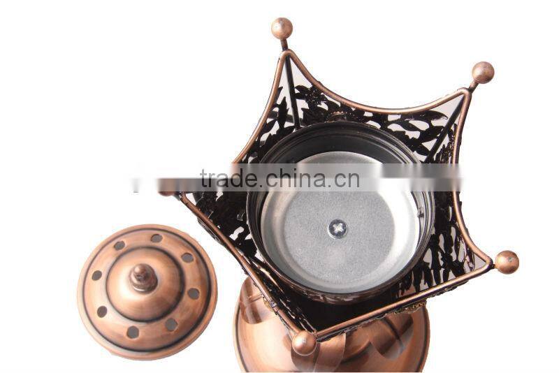 ARAB HOME/OFFICE ANTIQUE ELECTRIC INCENSE CENSER IN METAL CRAFTS