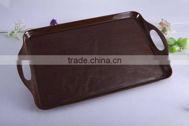hot sell custom full printed 100% melamine tray