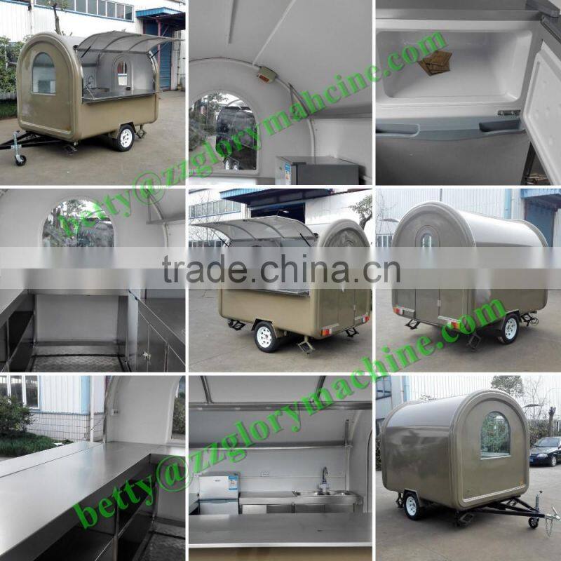 Kuwait Vending Mobile Fast Food Cart