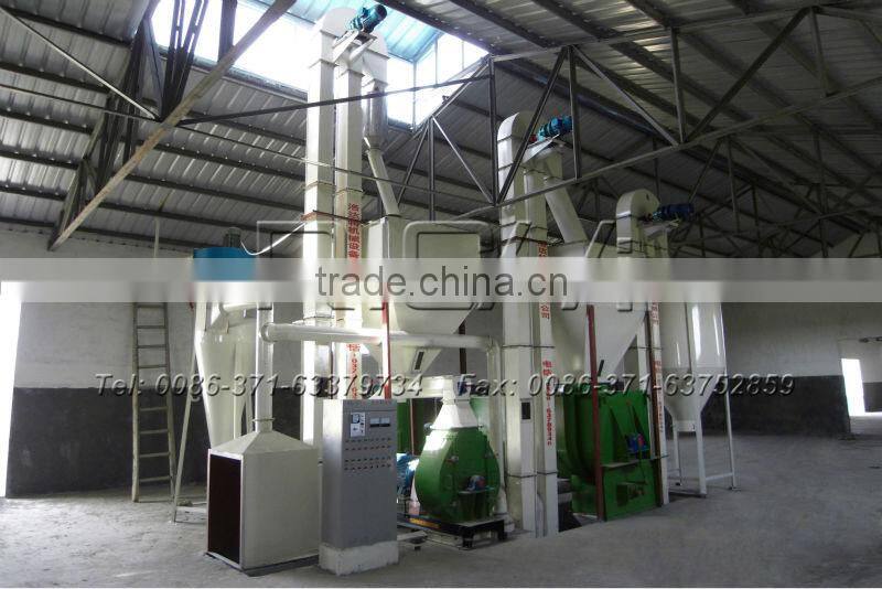 High capacity straw wood powder grinder for sale