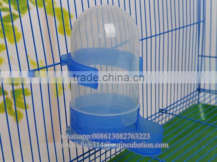 Plastic Bird Feeders Fruit Food Fork Install Cage Accessories