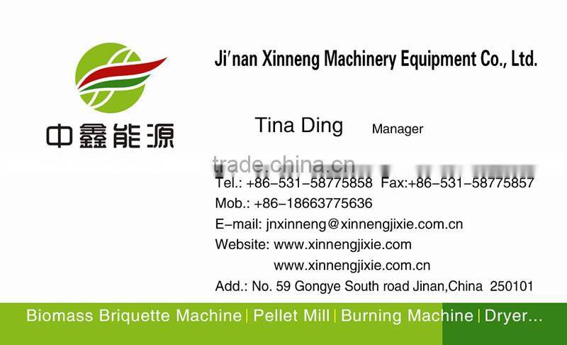 Super Quality briquette making machine with large capacity and low power consumption