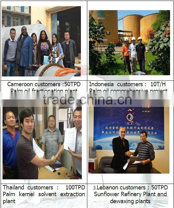 CE&ISO approved crude rapeseed oil refinery plant with low consumption