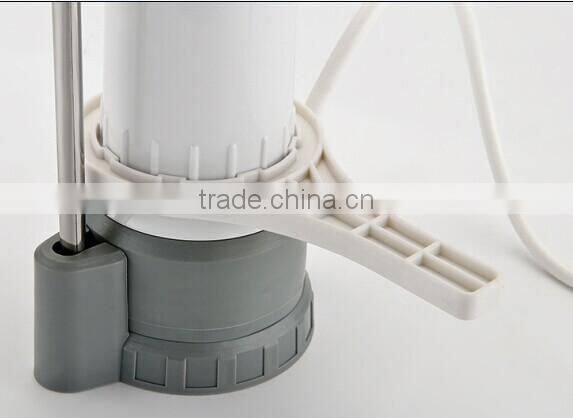 Countertop household water filter for kitchen use with faucet