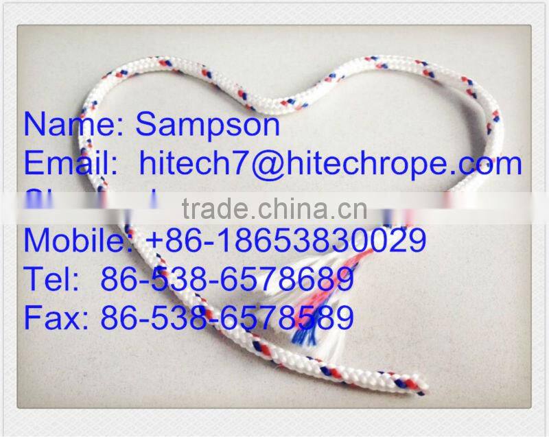 Assorted Color high quality nylon braided cordage with good performance