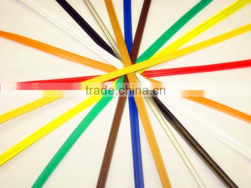 Food packing single wire metallic twist tie