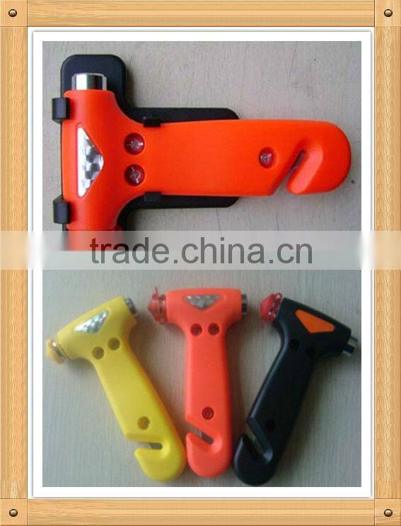 Emergency Hammer with Seat Belt Cutter